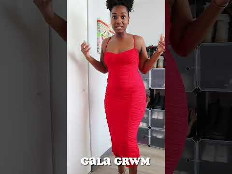 grwm for a gala 💃🏾 | choosing a cocktail attire dress 👗