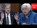 'Let Me Just Finish': John Kennedy Has Heated Exchange With Janet Yellen Over Debt Ceiling