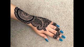 How to apply Beautiful latest trendy stylish heavy Bridal henna mehndi designs for hands 2018 How to apply Beautiful latest trendy stylish heavy Bridal henna mehndi designs for hands 2018