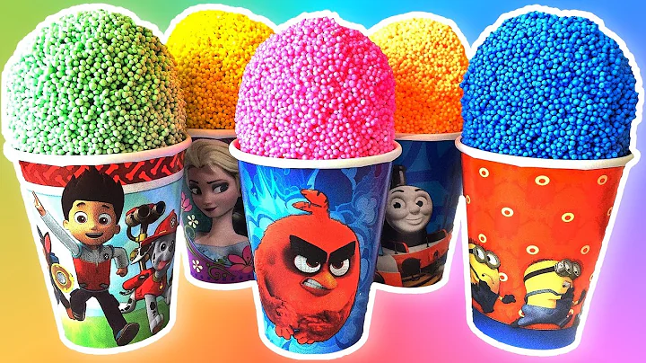 Colors Play Foam Surprise Eggs Toys Disney Frozen Paw Patrol Learn Colors Kids Toddlers Children