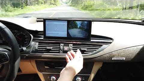 RSNAV S3 Android 9.0 Split Screen with AHD video input