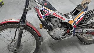 Montesa 4rt. will it run? trials bike starting nightmare! honda montesa cota 4rt