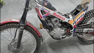 Montesa 4rt. will it run? trials bike starting nightmare! honda montesa cota 4rt