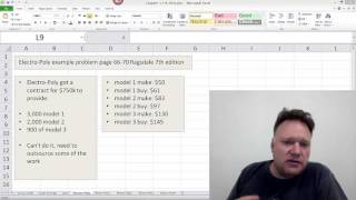 17. Part 1 Electro-Poly Understand the LP Problem Wealth