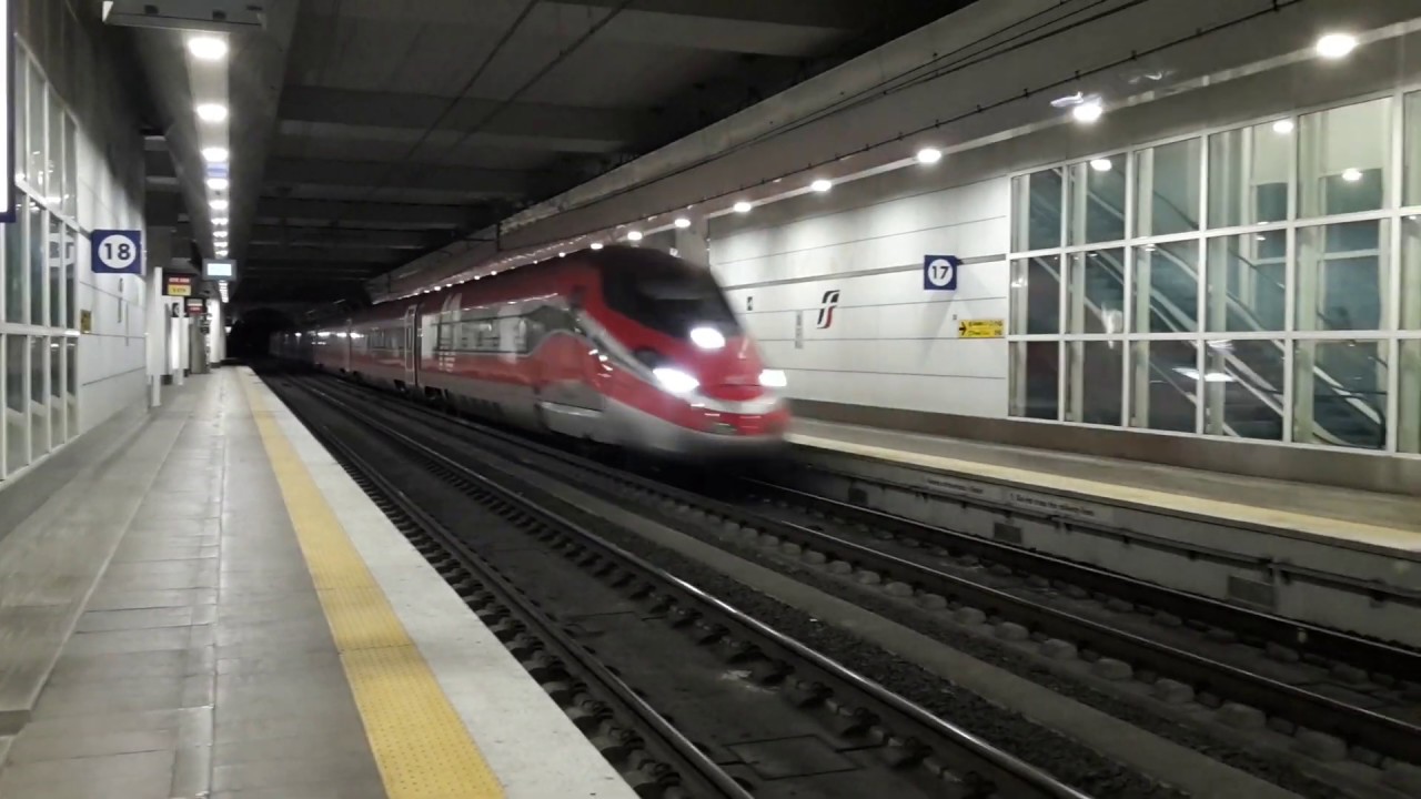 TRAIN WATCHING TRANSITI A BOLOGNA CENTRALE AV (ETR 400 "Frecciarossa