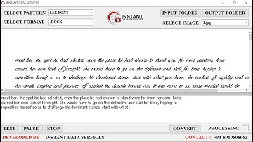 Gif Tiff to Word Conversion Software |Converter