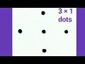 3 × 1 Flower rangoli design ll very easy kolam ll daily muggulu