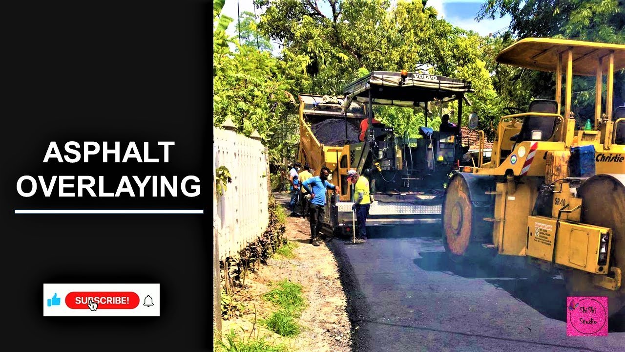 Asphalt overlaying -step by step 👷‍♂️🚧
