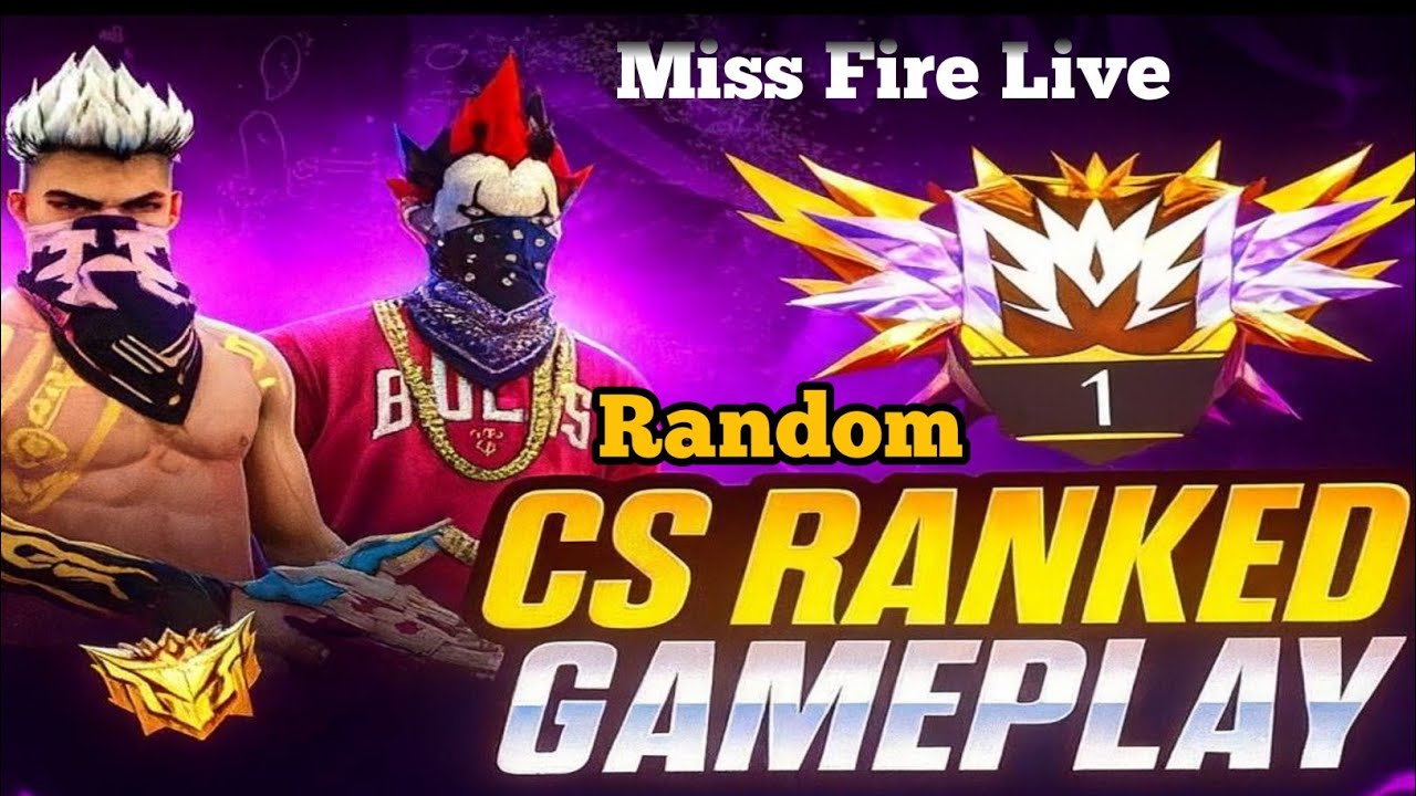 Random CS Rank push Gameplay With Miss Fire Live 😲