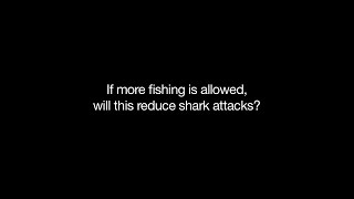 Will Shark Fishing Reduce Shark Attacks -- John Carlson