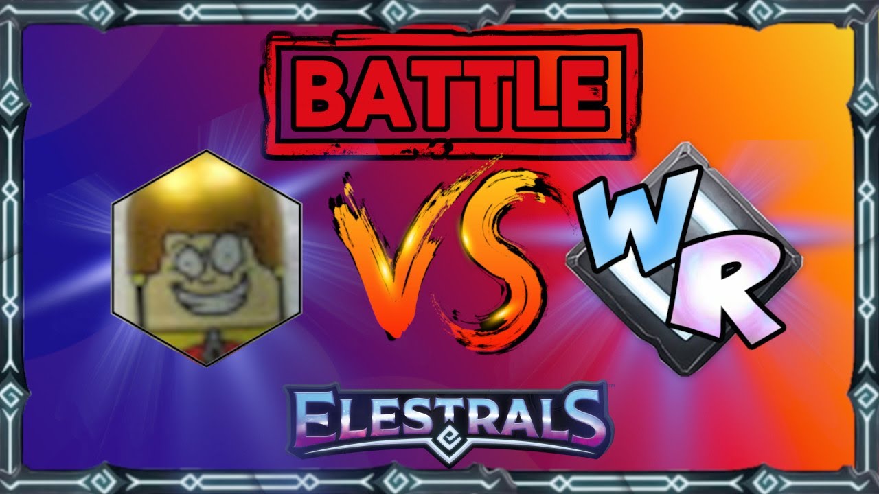 Elestrals Card Game Battle with JadeJonny VS WreckitRob Adrive