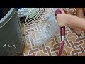 Daily activities at home clean a dirty fan