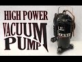 Make a Vacuum Pump for AC in Cars, HVAC, or FUN