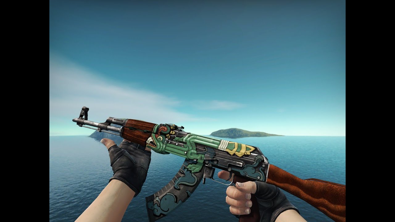 AK-47 | Fire Serpent Field Tested - CSGO SKIN SHOWCASE - YouTube