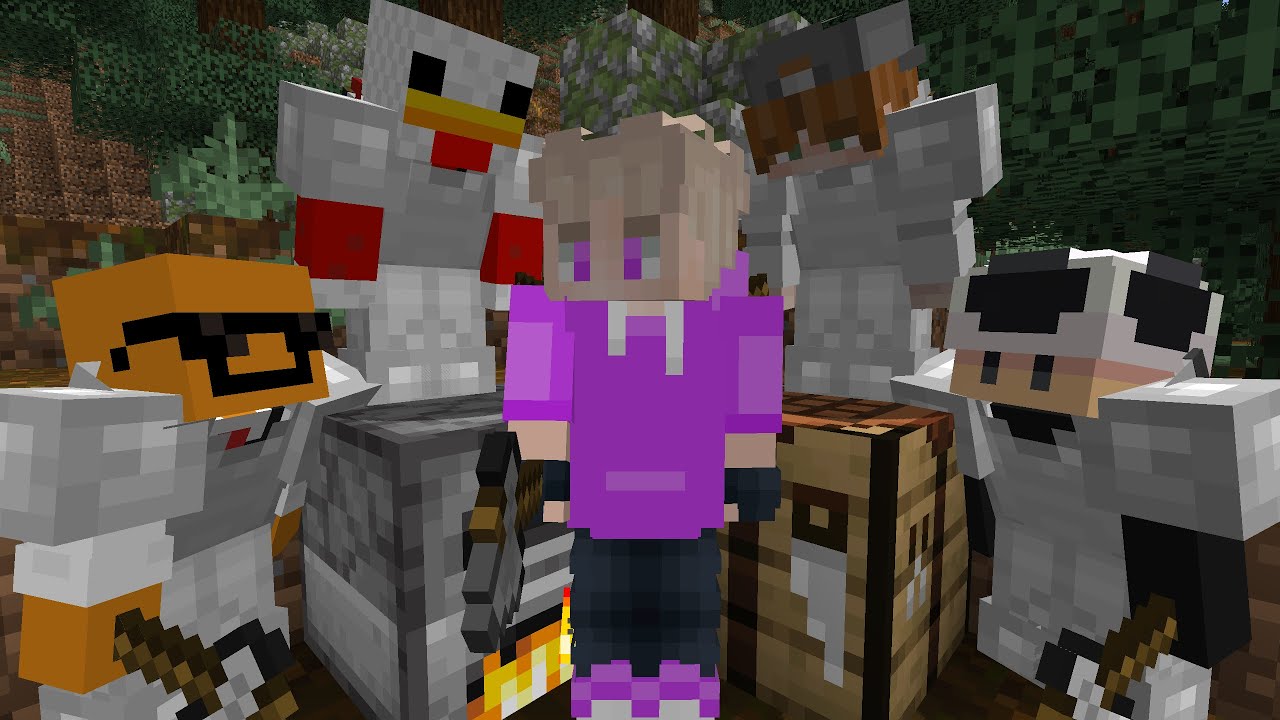 Minecraft Speedrunner VS 4 Hunters FINALE REMATCH