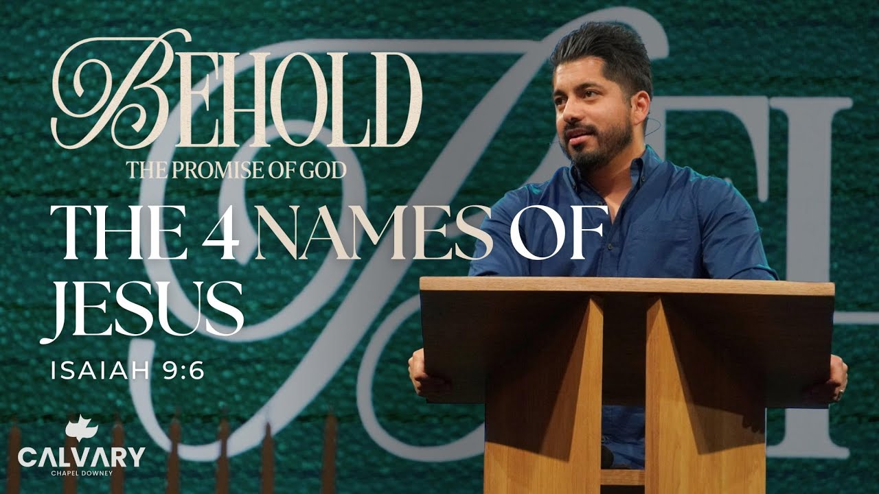 "Behold the Promise of God" Isaiah 9:6 | Art Reyes