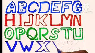 A TO Z Tok ALPHABET TRACING AND Coloring for kids ll ABCD ALPHABET TRACING FOR KIDS ll ABC ALPHABET 