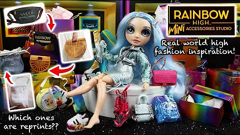 Unboxing 2 (Almost) FULL Cases of Rainbow High Mini Accessories Studio Shoes & Handbags! Worth It?? - DayDayNews