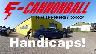 E-Cannonball 2019. Jetzt geht es los: die Handicaps!
