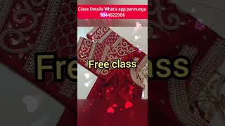 free online aari class #aariwork #aariworkblouse #bridalblouse #aari #embroidery #aari #maggamwork #