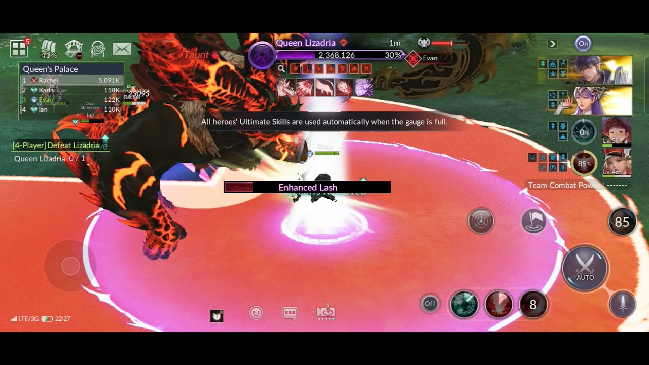 Queen Lizardria T10, Play with the lizard, Seven Knights 2