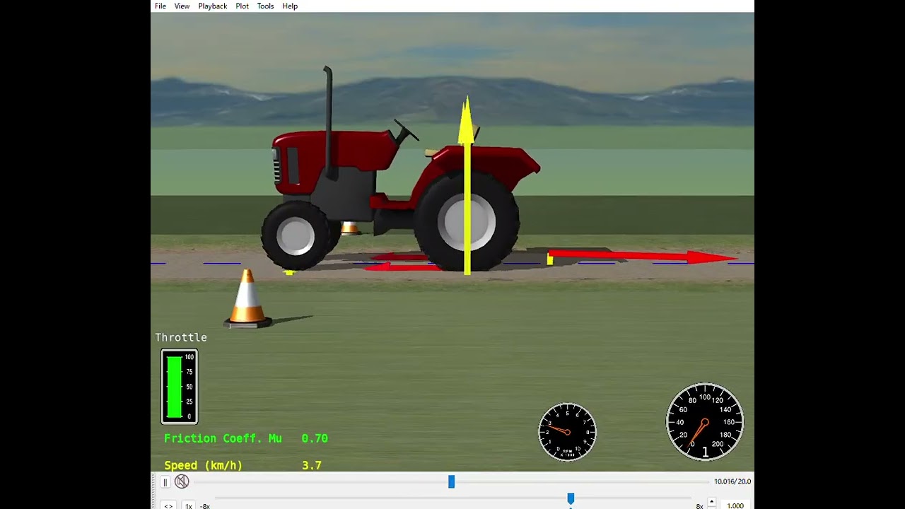 No.1300 CarSim2020 Power HOP