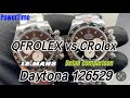 CRolex vs QFRolex - Rolex Daytona 126529 Le mans -COMPARISON