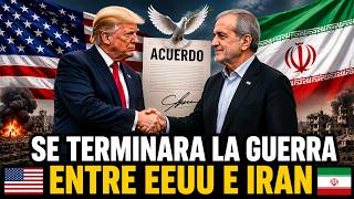 🔴 ULTIMA HORA : SE TERMINARA LA GUERRA ENTRE EEUU E IRAN AHORA QUE PASARA