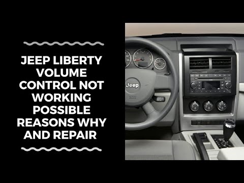 Jeep Liberty radio volume Not working /Radio removal and possible