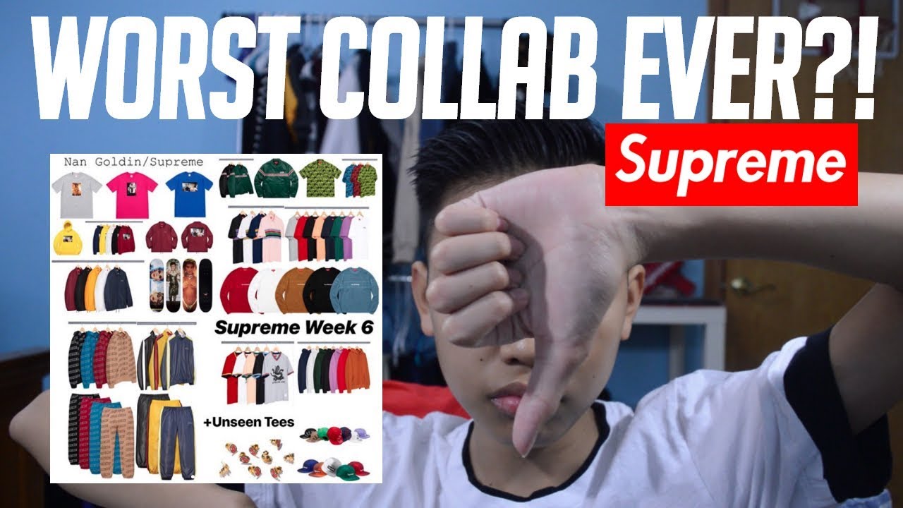 TRASH COLLAB! Supreme Week 6 SS18 Preview! (BEST RESELL ITEMS!)