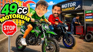 Cross Motorumun Bakım Zamanı9 Yaşındaki Küçük Motorcu