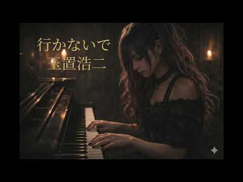 【AI COVER】行かないで - 玉置浩二【🌙Piano Ballad Girl🎵】
