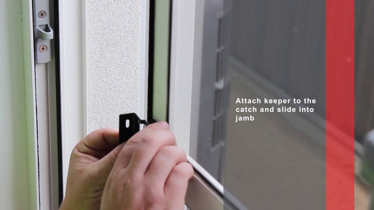 How to Replace Flydoor Catch and Keeper with Jason Windows