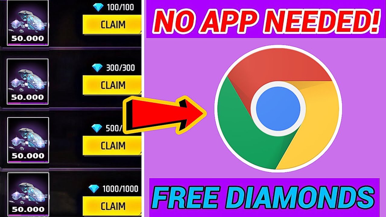 Free Fire Max Diamond Trick 2025 💎 How To Get Free Diamonds In Free Fire || Free Diamonds