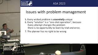 David Larrabee, “Climate Change as a Wicked Problem to Be Managed” (ASA 2023)