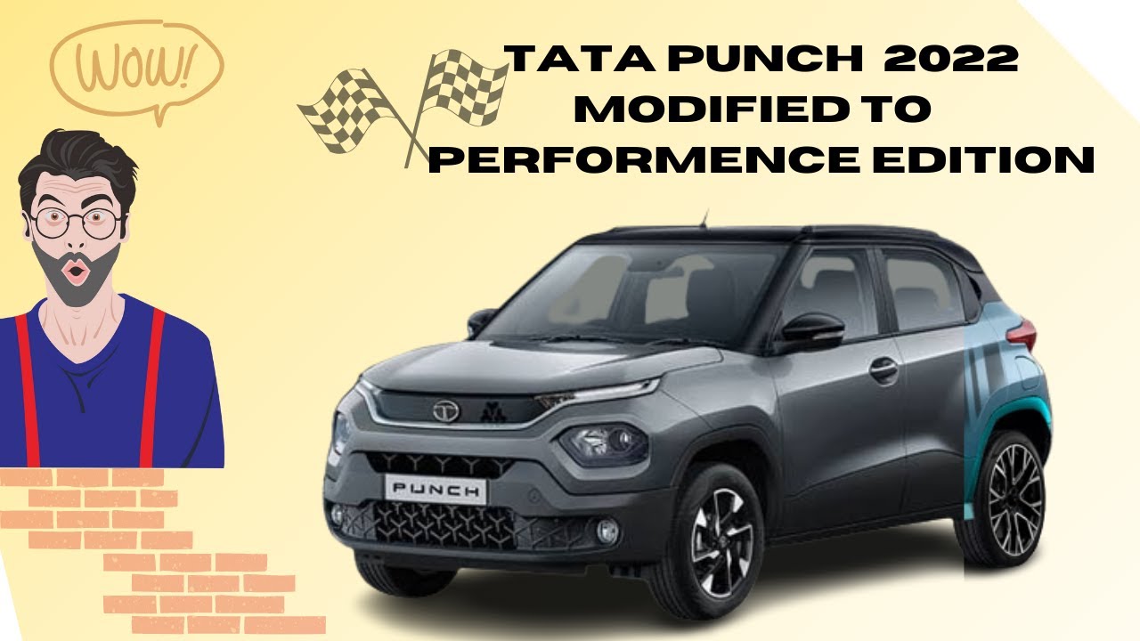 Tata Punch Modified | 18' Alloy wheels |Side Skirt | Graphics ...