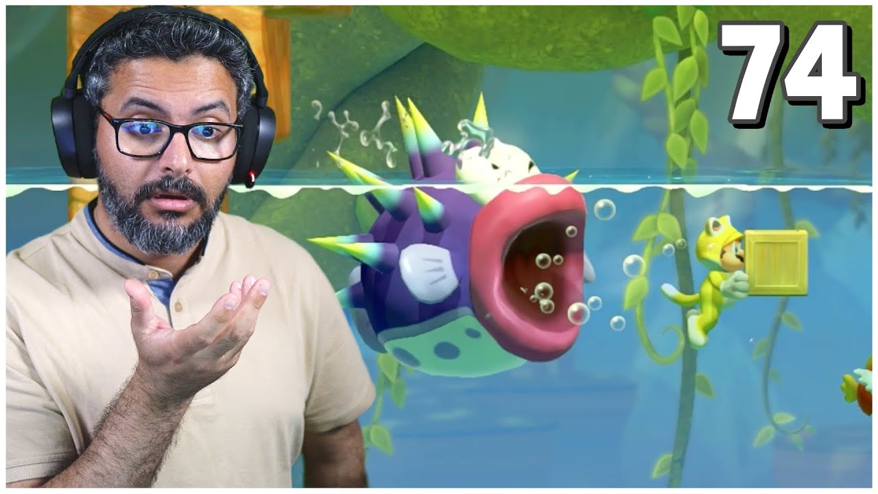 ماريو ميكر 2 رن اكسبرت طويلة، السمكة الدوبا من جديد 😭 | Super Mario Maker 2 Endless Expert