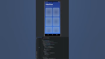 Vibrant Flutter UI with dynamic grid tile #dinithvibes