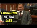 Johnny Depp Laughs At Amber Heard & The ACLU Lies