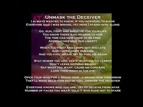 Atomic Whimper - Unmask the Deceiver lyric video