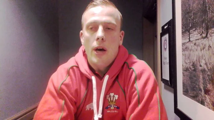 Craig Kopczak talks about being Wales #rugbyleague...
