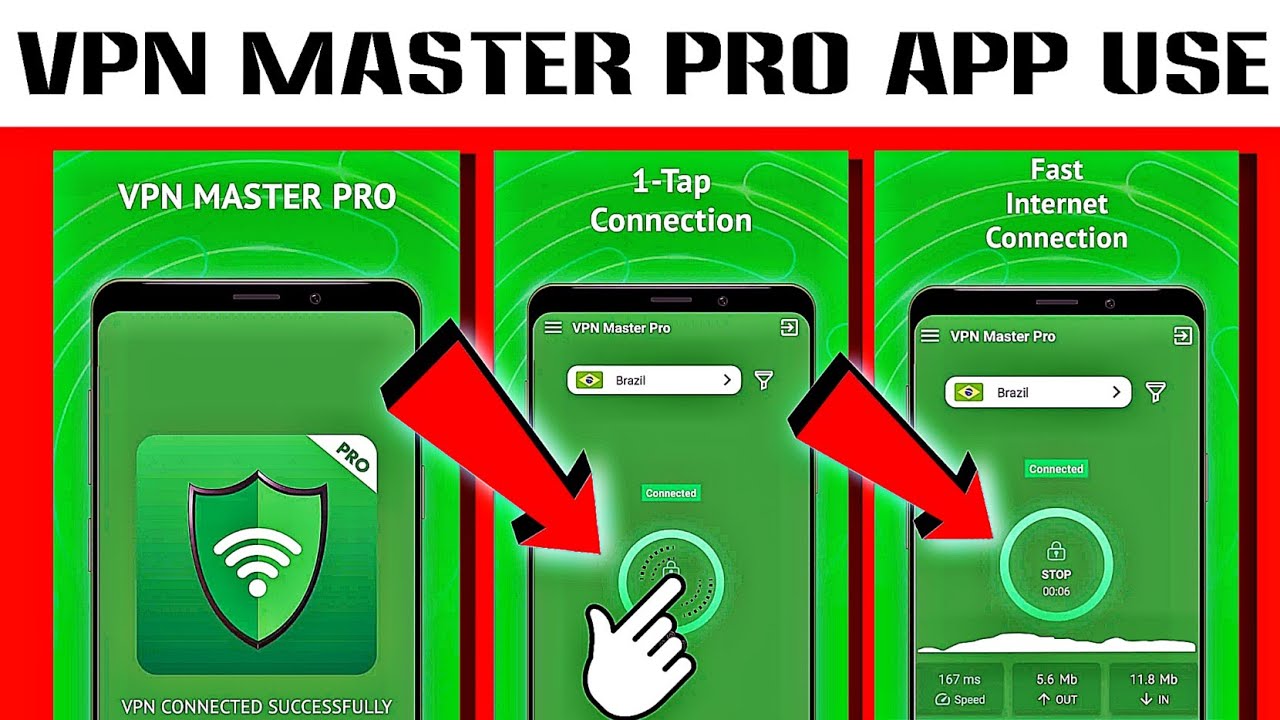 دانلود فیلتر شکن VPN. Vpn master pro