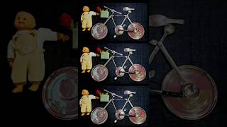 Bicycle Theme Baby Photoshoot Idea