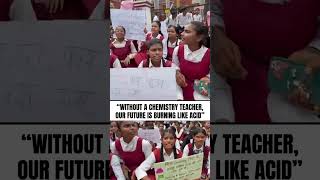 #Watch Gen Alpha Students Protest Against Teacher Shortages & Fee Hikes #viral