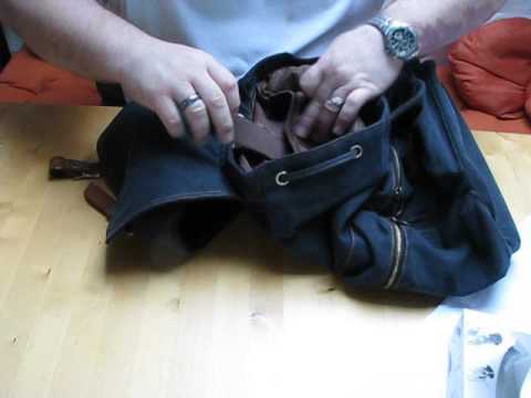 Update Let´s Test Canvas und Leder Rucksack#034