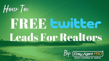 How To Get Free Real Estate Leads Off Of Twitter On Autopilot (Takes 2 Steps)