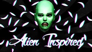 The Sims 4 | Create A Sim | Alien Inspired
