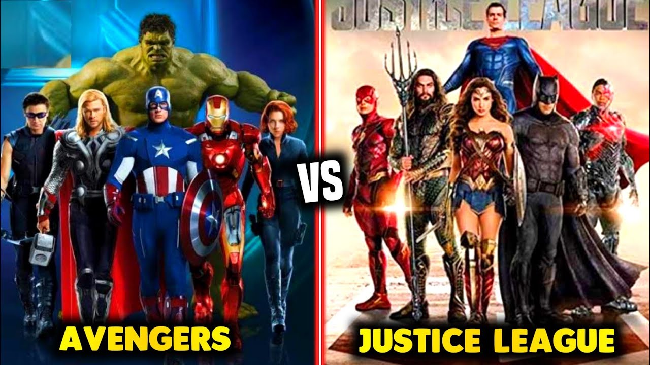 Avengers Vs Justice League In Hindi Part 1 Original 6 Vs League 