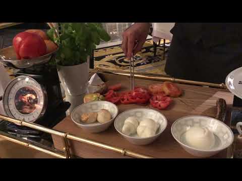 st regis rome caprese trolley