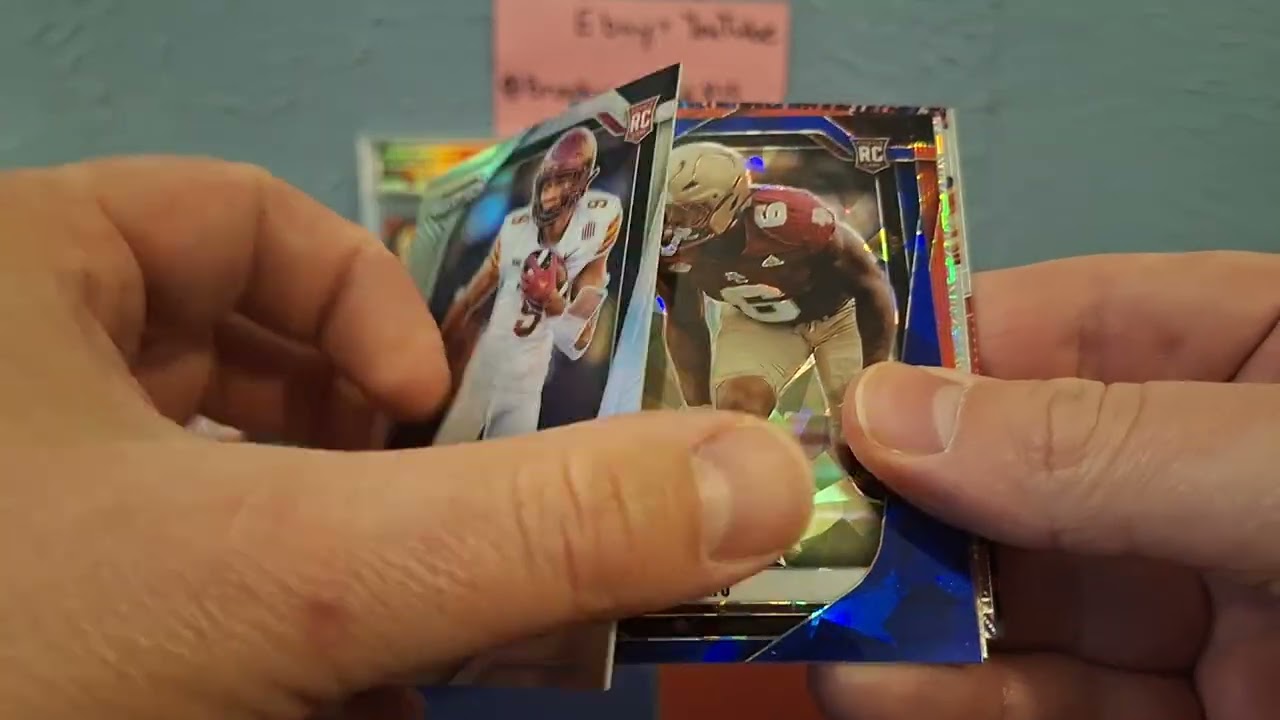 EP#65 - 2025 Panini Prizm Draft Picks Football Hobby Boxes Round 2 More Autos and Numbered Hits!